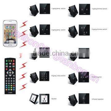 Newest design simple setting remote control smart home