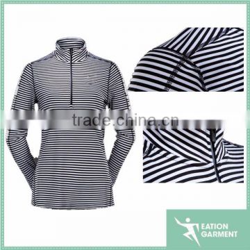 running wear custom tshirt stripe t-shirts OEM service t shirt musculation