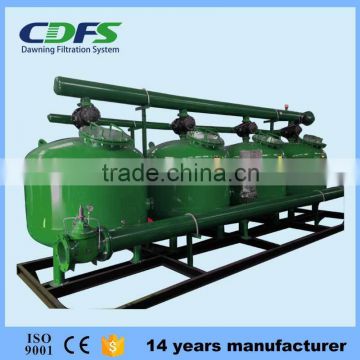 Factory OEM automatic bypass filtration for cooling tower sand filter machine