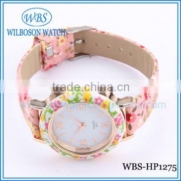 China manufacturer perfect japan movement custom printed watch strap