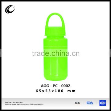 oem logo printing tableware drinkware drinking plastic bottle with lid plastic water bottle