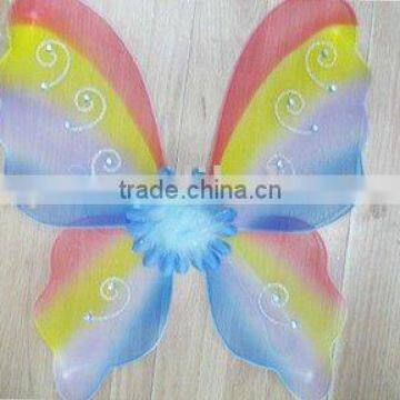 Colorful kids butterfly wings