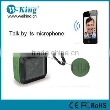 Outdoor Sport Shower IPX6 waterproof Handsfree bluetooth wireless speaker with NFC,TF card reader