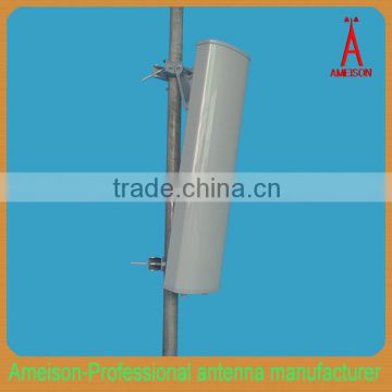14dbi 1710 - 2170 MHz X-Polarity 90 Degree Directional Base Station Repeater Sector Panel Antenna 3g cell phone signal booster