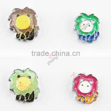 wholesale fashion jewelry epoxcy cute lion charm