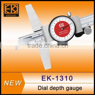 Dial depth ruler gauge