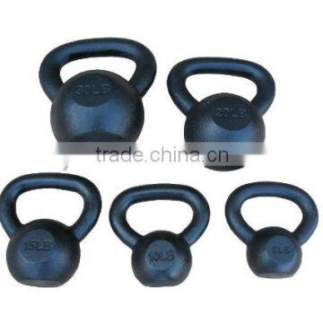 Black Painted Kettlebell