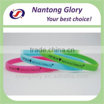 factory directly sell custom silicone wristbands no minimum
