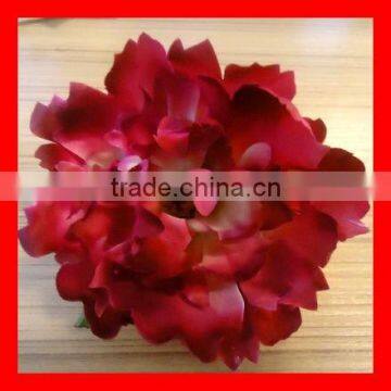 artificial silk facbric flower head