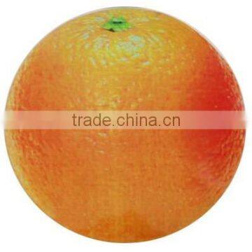 Orange-shaped Tempered Glass Chopping Board with 3 to 10mm Thickness