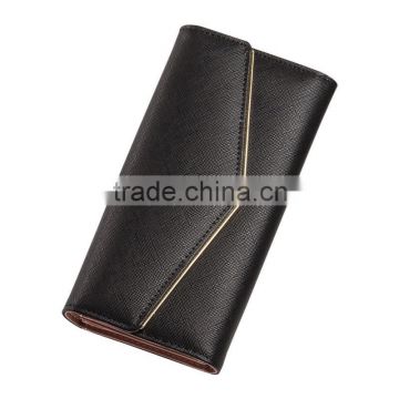 New design trifold wallet vintage wallet mens long wallet
