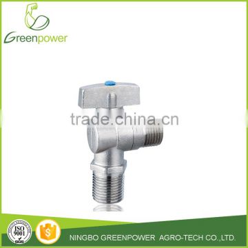 Electroplated Brass Ball-core Angle Valve