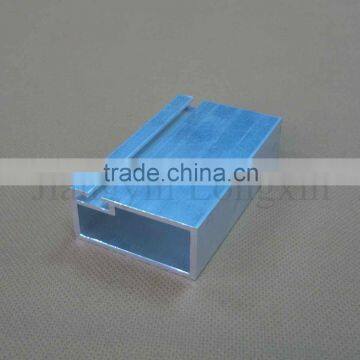 White anodized aluminum industrial extrusion profile