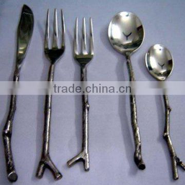 Cutlery Set, Cutlery Silver Plated, Cutlery Tableware Silver plated