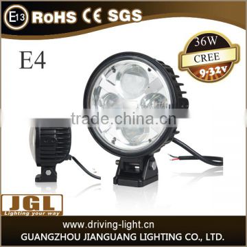 led work light 36w cob OVAL led work light with CE ROHS Emark 12v led cree driving light led car light