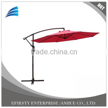 Alibaba China Supplier beach umbrella replacement pole , Patio Hanging Umbrella