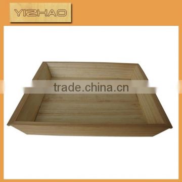 2015 factory supply customize Traditional Woodne Tray