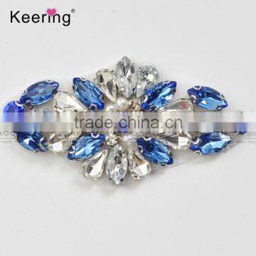 Wholesale Handmade Crystal Rhinestone Applique From Keering WRA-929