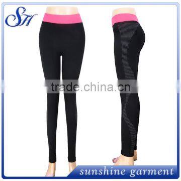 2017 New Style Women Seamless High Waist Yoga Pants