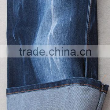 65% polyester and 35% cotton knitting denim /jean fabric B1612-A