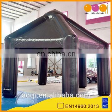 2015 AOQI new style best price durable black inflatable pavilion tent for party