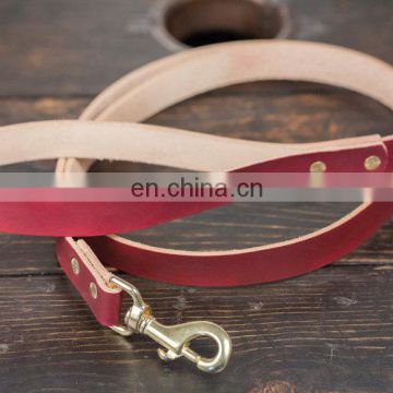 Super Quality Leather dog collar and leash