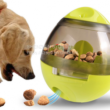 Dog toy ball a new educational toy dog toy ball with a tumbler leakage ball