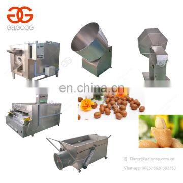 Factory Price Flavored Japanese Beans Groundnut Coating Flour Coated Peanut Making Machine