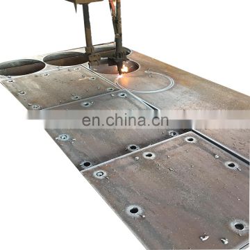 profile cut fabrication hot rolled steel sheet metal drawing cut sizes