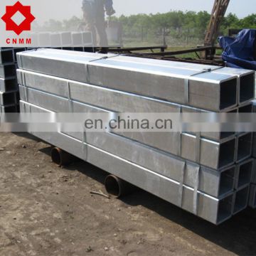 rectangular tube metal hole galvanized 200x200 square steel pipe