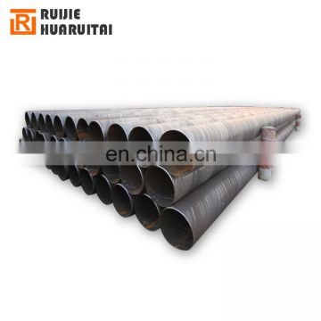 Diameter 322mm welded carbon steel pipe/astm a53 spiral weld steel pipe