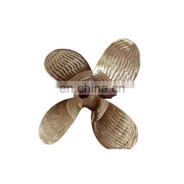 High speed fixed pitch 4 blade marine copper alloy propeller