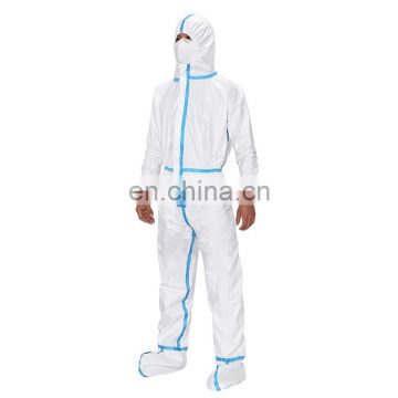 PPE Industrial Safety Coverall with Hood Type 5&6 Disposable