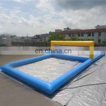 Adult Water Game Large Inflatable Volleyball Floating Court Inflatable Water Sport With Good Price For Sale