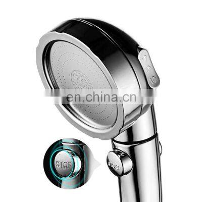 High Pressure On Off 3 Spray shower head