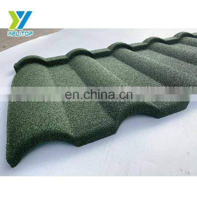 Wholesale Reusable Old Metal Roofing Replacement Material Stone Coated Metal Roof Tile Garden Architecture Mansion House