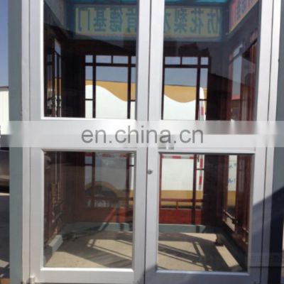High quality KFC door commercial double glass entrance swing