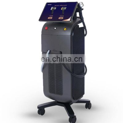 Lady hair removal 755 808 1064 diode laser soprano ice laser hair removal machine