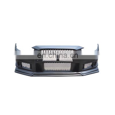 Runde ABS Material Car Front Bumper Modified GTR VARIT II And VARIT III Suitable For 2009-Now Mitsubishi Lancer-EX front bumper