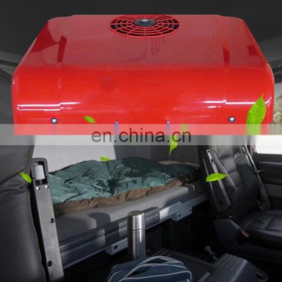 HFTM Factory Hot Sale Wholesale Red Luxury mini Air Conditioner System for cars 12v 24V roof mount air conditioner for cars
