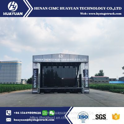 HUAYUAN ST315 Hydraulic Portable events stage trailer