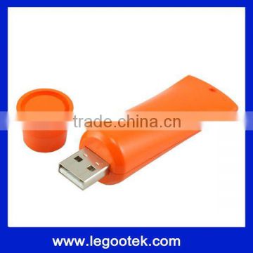 full capacity plastic bottle shape usb pendrive with oem logo/accept PayPal/CE,FCC,ROHS
