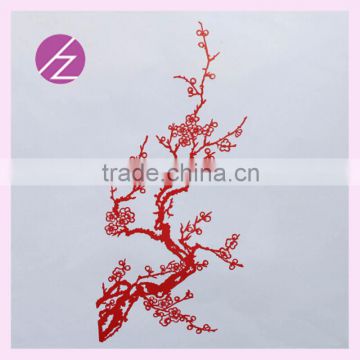 Shanxi Folk art home decor folk paper-cuts of plum blossoms , orchid ,bamboo and chrysanthemum very unique home decoration JZ-50