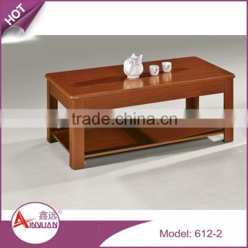 Foshan living room fuirniture best price antique pvc wood small coffee table design