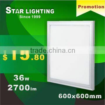 36W 600X600 panel LED light bulbs for home