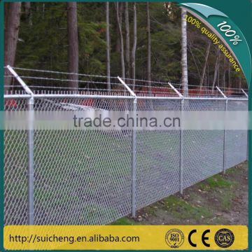 2015 new products guangzhou factory pvc coated chain link fence/security fence