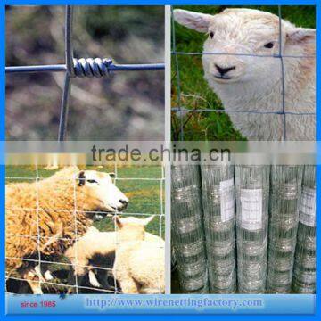 Factory Direct Sale Galvanized grassland fencing /cow fence / field fencing/cattle fence hot sale