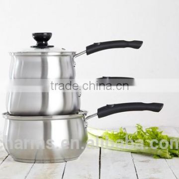 User-friendly SS pot for infrared oven