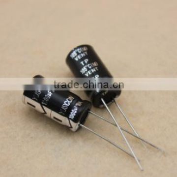 Electrolytic Capacitor for high frequency use