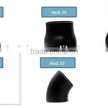 carbon steel all kinds of pipes and fittings &seamless equal and reducing pipe tee